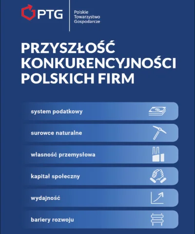 redaktor-ptg - Przyszłość Konkurencyjności Polskich Firm - publikacja nowego raportu ...