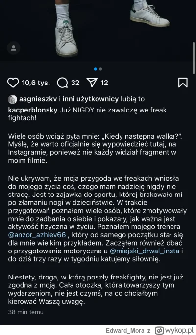 Edward_Mora - Nagonka na freakfighty zrobiła swoje – pensje spadły nawet o 50%, a chę...