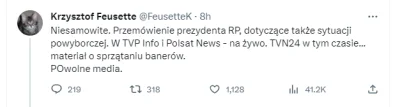 janekplaskacz - Najpierw nie wpuszczają TVN a potem pisowskie trolle szerzą takie fej...