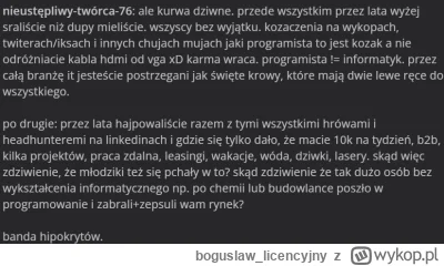 boguslawlicencyjny - @nad_czlowiek: xD 

każdy kto ma ci odwagę napisać prawdę to od ...