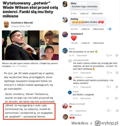 WielkiNos - Morderca, który zabił 2 kobiety dusząc je, a jedną z nich kiedy jeszcze o...