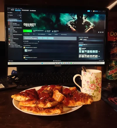 Slayer2233 - Dziś na bogato, nasrane na talerz. #callofduty #jedzenie