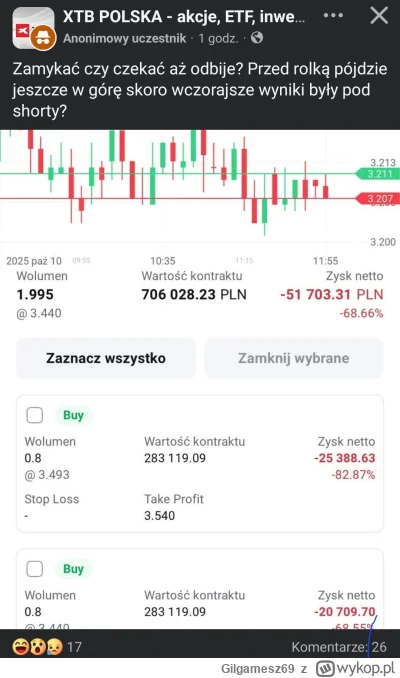 Gilgamesz69 - #gielda nie ma się co martwić o xtb. Koledzy mocno pomagają