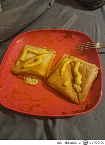 michalgrande - #przegryw chuopy jedzą tosty czy to danie burżuazyjne?