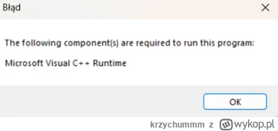 krzychummm - Mam problem taki, chciałem grę zainstalować:

Zainstalowałem od nowa nad...