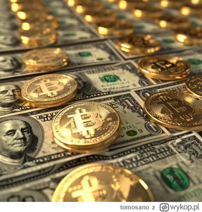 tomosano - Bitcoin to nowy król, gotówka może mieć miejsce gdzieś dalej na podium.