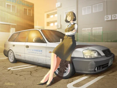 OttoFlick - #randomanimeshit #anime #samochodyanime #honda #originalcharacter #pixiv ...