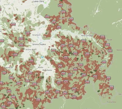 kantek007 - #powodz Mapa inwestycji pro-powodziowych.
Masowe wycinki  lasów w Masywie...