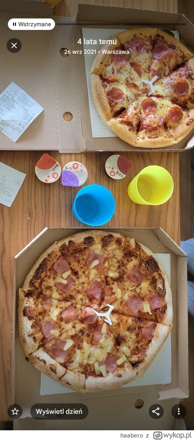 haabero - Taki post mi wyskoczył z przypomnienia równo 4 lata temu. 50zl za dwie śred...