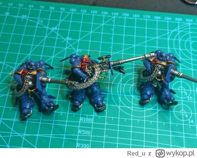 Red_u - Portfel dziwnie się na mnie patrzy.
#warhammer40k #modelarstwo #hobby

Nie je...