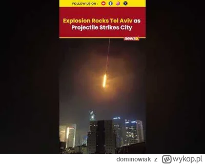 dominowiak - >ale upadek rakiety balistycznej nie wygląda jak gwiazda
@Prawdziwy_Opo...