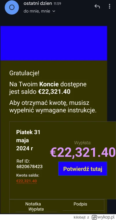 kilobajt - Chyba szczęście mi sprzyja