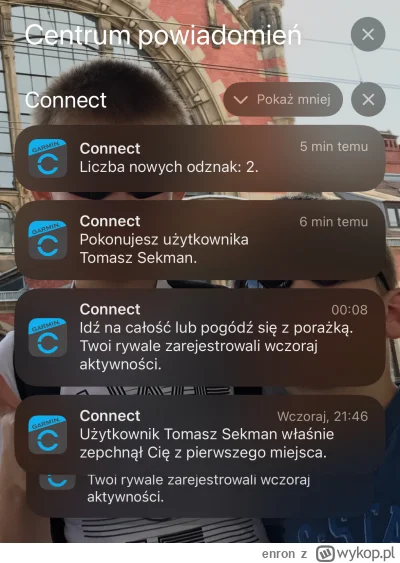 enron - Koleżanka chwilowo musiała odpuścić ze względu na lekką kontuzję. Ale nie ma ...