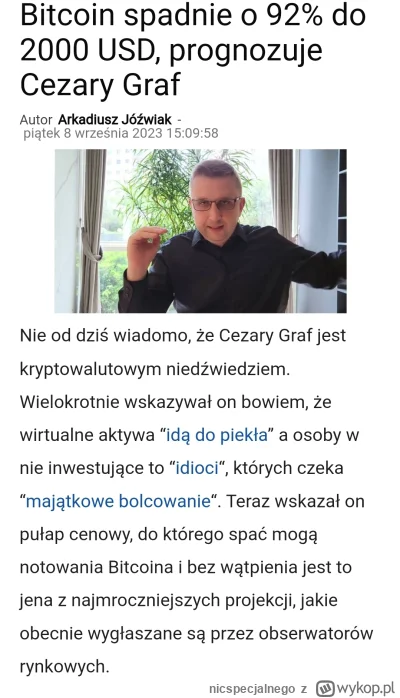 nicspecjalnego - >rozwiazanie kwesti "tedera" i BTC po 3k$

@szekel: btc za 2k I mają...