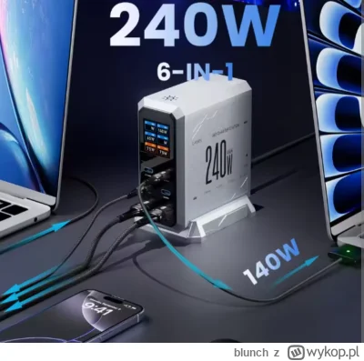 blunch - Ja zdecydowanie polecam taką multi-ładowarkę. Mam w domu kilka telefonów, ta...