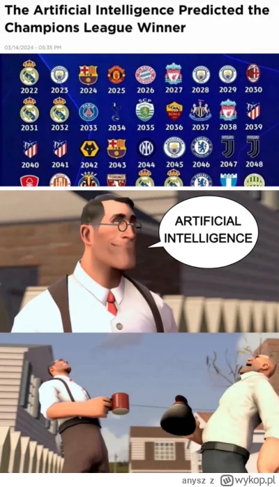 anysz - #mecz #heheszki #artificialintelligence
