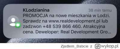 Zjadlem_Babcie - Łódź HannaZdanowska wysłała mieszkańcom sms i e-maile promujące firm...