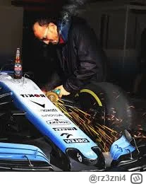 rz3zni4 - #f1 Bez specjalisty może się nie udać na wyścig wyklepac.