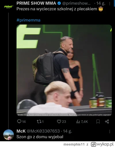 meemphis11 - Fenomenalny był to performance pana kukolda
Było tyle śmiechu, że faktyc...