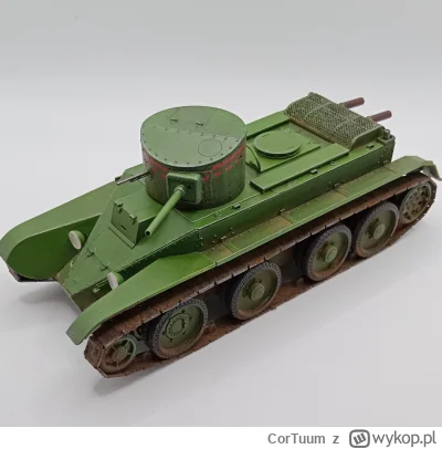 CorTuum - #modelarstwo #czolgi

HobbyBoss BT-2

Model bystrochodnego tanka Sowietów, ...