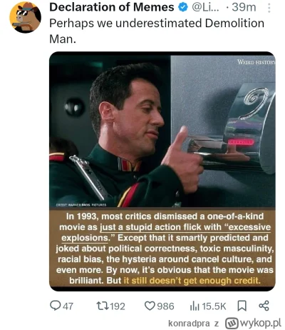 konradpra - #heheszki #film

https://x.com/LibertyCappy/status/1830579929295286412?t=...