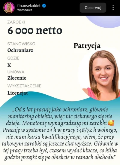 ManletSynJanusza - 6k netto jako ochroniarz?? jak k---a 
chyba ochrania 50 centa albo...