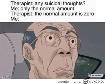 memento_mori - @dbaczek: