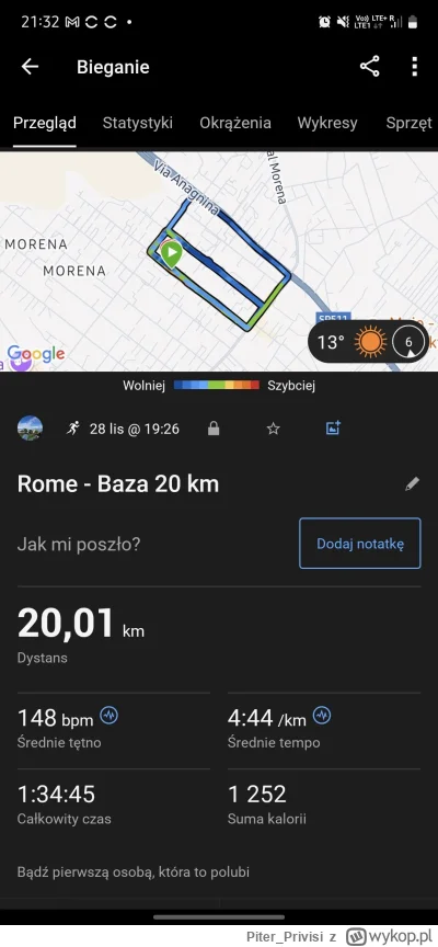 Piter_Privisi - 57 620,61 - 20,01 = 57 600,60

Wieczorna baza. Tempo może być, ale og...