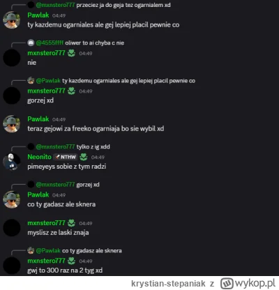 krystian-stepaniak - #ajemge1 Naganiacz zachara który bierze 50zł za dupe o Wtyklaku....