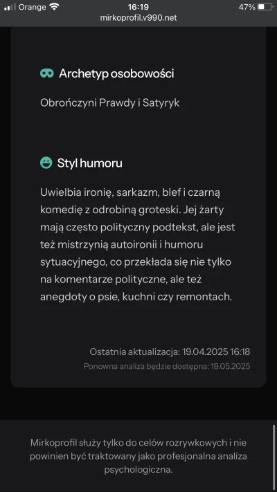 justypl - @estemen: Dłuuuuugo czekałam, ale warto. Fajne. 👍