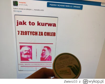 Zwierz33 - @huopisko: Od stycznia zus drozszy więc elo. Ja już kupiłem wazelinę żeby ...