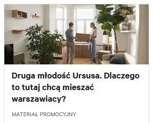 kinlej - Warszawiacy nie chcą już mieszkać na Mokotowie czy Żoliborzu. Chcą mieszkać ...