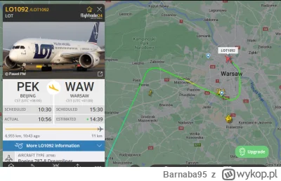 Barnaba95 - #flightradar24 A co tu się podziało?