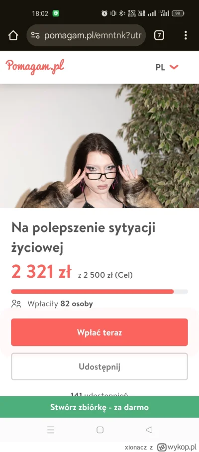 xionacz - To jakiś żart, naprawdę. Takie zbiórki nie powinny w ogóle być przepuszczan...