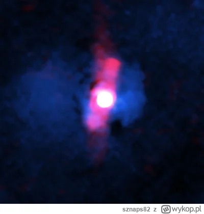 sznaps82 - Zdjęcie przedstawia kwazar H1821+643, znajdujący się około 3,4 miliarda la...