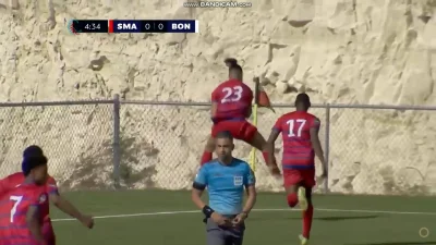 Piekny_Maryjan - Elmer De Vries, Sint Maarten 1:0 Bonaire

#mecz #golgif #concacaf #s...