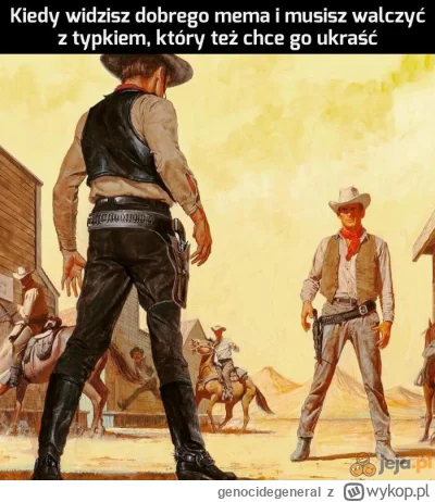 genocidegeneral - #heheszki #humorobrazkowy #memy
szukam mema XD było na nim dwóch re...