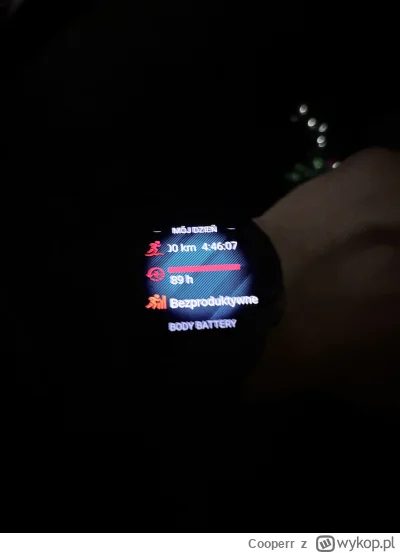 Cooperr - Wczoraj zrobiłem swój rekordowy bieg, 34 km z 1400+ przewyższenia.

I c--j ...