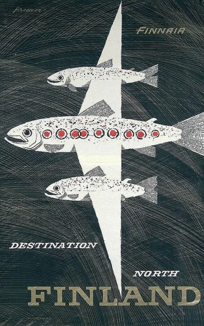 wfyokyga - Fiński plakat z rybom