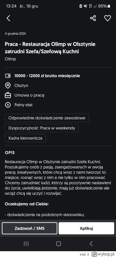 saji - @katopa jak trafisz w dobrze prosperujące miejsce to hajs potrafi się zgadzać.