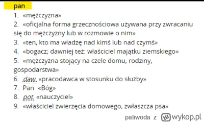 paliwoda - >wolałem Pana Felka
że Pan Felek

@eMWu12: Na ch… piszesz zwykły rzeczowni...