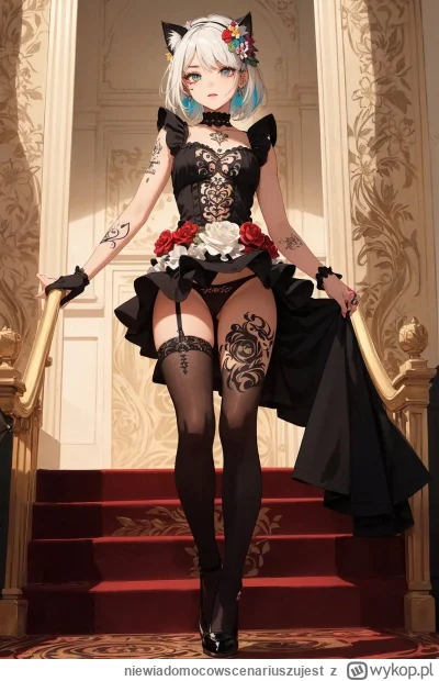 niewiadomocowscenariuszujest - #randomanimeshit #anime #kemonomimi #zakolanowkianime ...