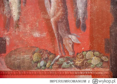 IMPERIUMROMANUM - Skorupiaki i zabite zwierzęta na rzymskim fresku

Fragment rzymskie...