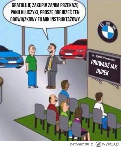 betonik190 - @kombajnbizon: 
W BMW manetka od kierunków działa troszkę inaczej niż w ...