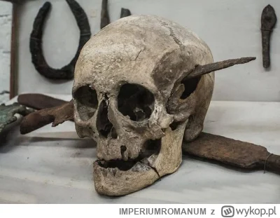 IMPERIUMROMANUM - Czaszka rzymskiego legionisty

Ciekawe znalezisko z czasów rzymskic...