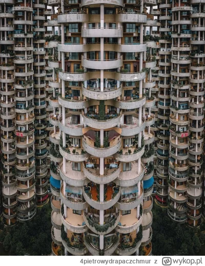 4pietrowydrapaczchmur - Przyznacie że ciekawy to projekt z nietypowymi balkonami a ró...