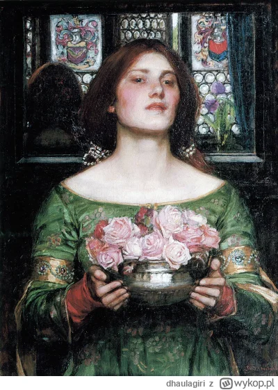 dhaulagiri - John William Waterhouse
Zbierajcie pąki róż, póki macie maj

#sztuka #ar...