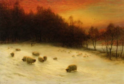 wfyokyga - Joseph Farquharson - When the West with Evening Glows