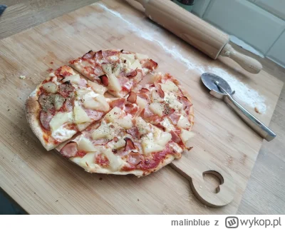 malinblue - Chuop zrobił drugą, mała #picca