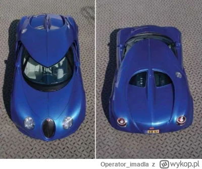 Operator_imadla - Tak początkowo miał wyglądać #bugatti #veyron ale na szczęście zmie...